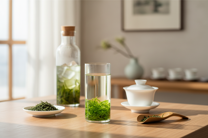 How to Brew Green Tea in a Glass
