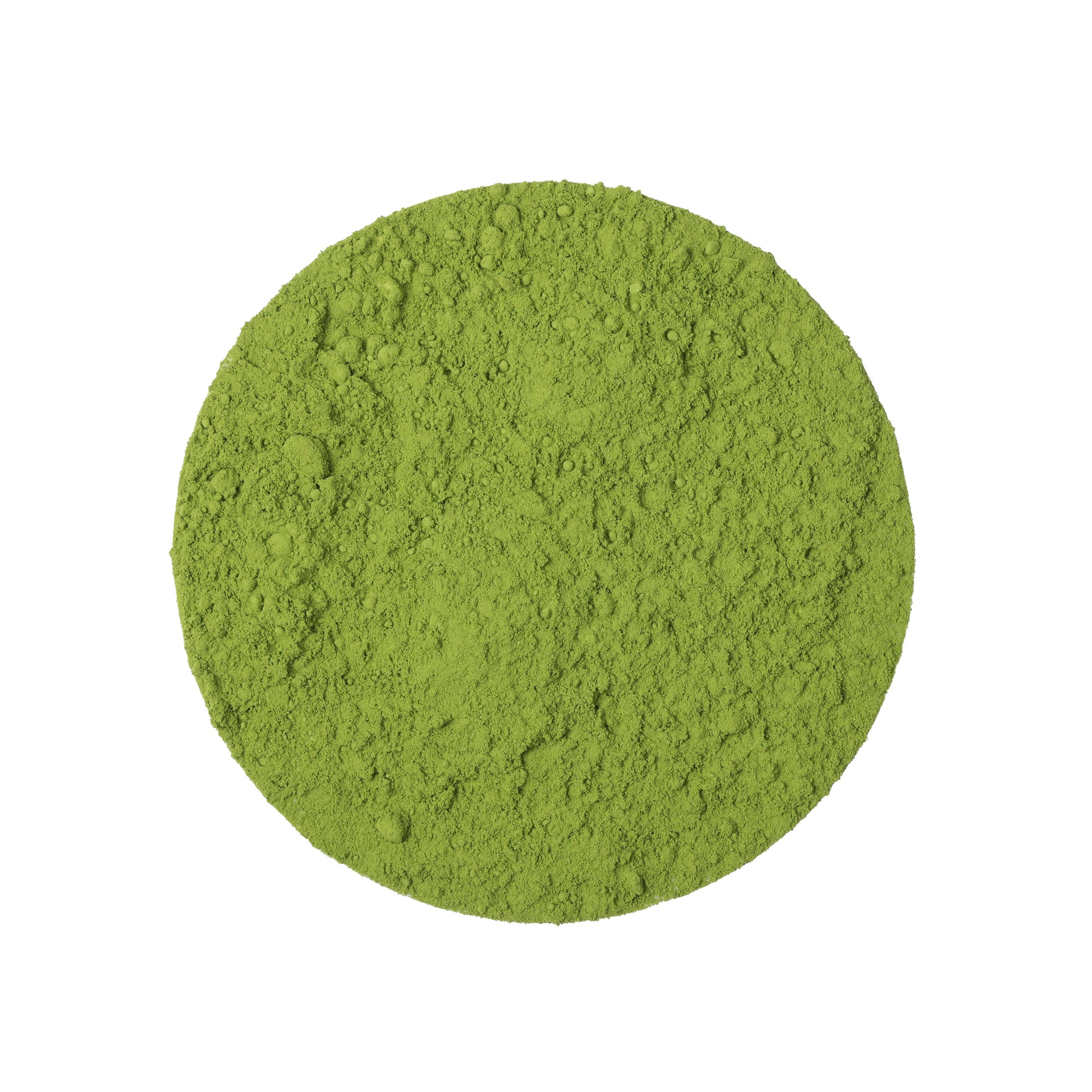 Premium ceremonial matcha green tea powder with a vibrant green color and fine texture, showcasing the quality of high-grade Japanese-style matcha