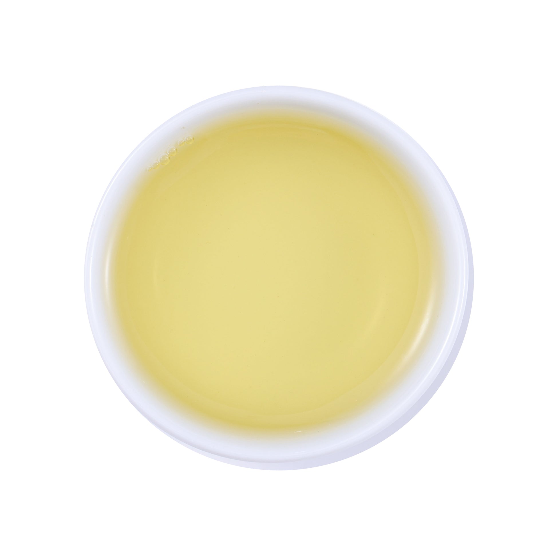 Enshi Selenium Green Tea Grade 1 brewed tea soup showing a clear light yellow-green tea liquor with a fresh and delicate flavor from Enshi, Hubei, China