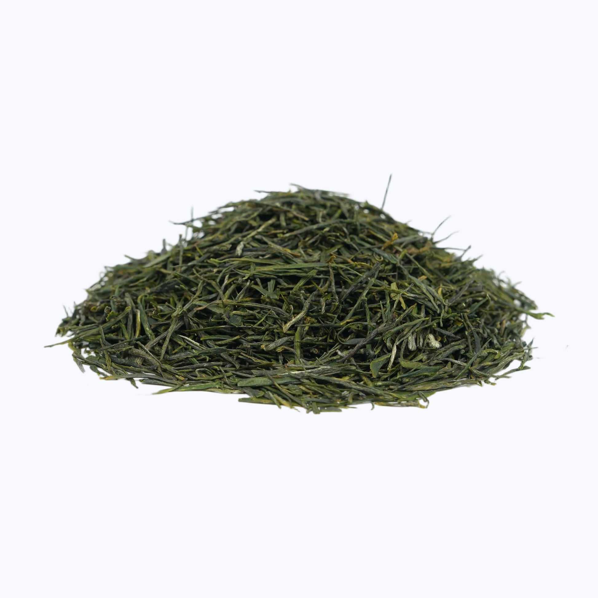 Loose leaf Enshi Yulu green tea, a premium high-mountain Chinese green tea from Enshi, Hubei