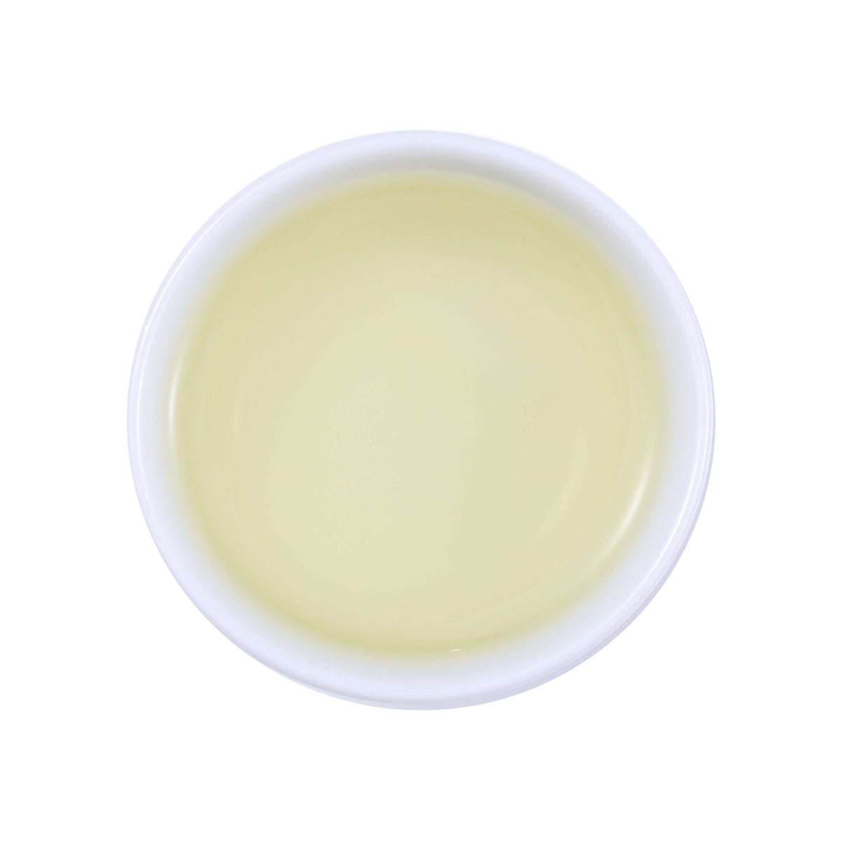 Enshi Yulu Premium A+ green tea brewed tea soup showing a clear pale yellow-green tea liquor with a fresh and elegant flavor from Enshi, Hubei, China