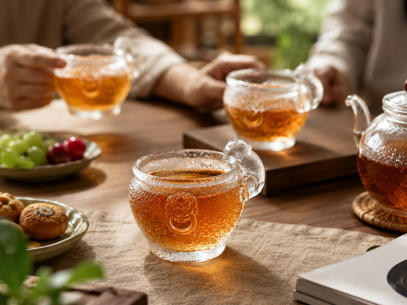 Sharing Tea with Friends