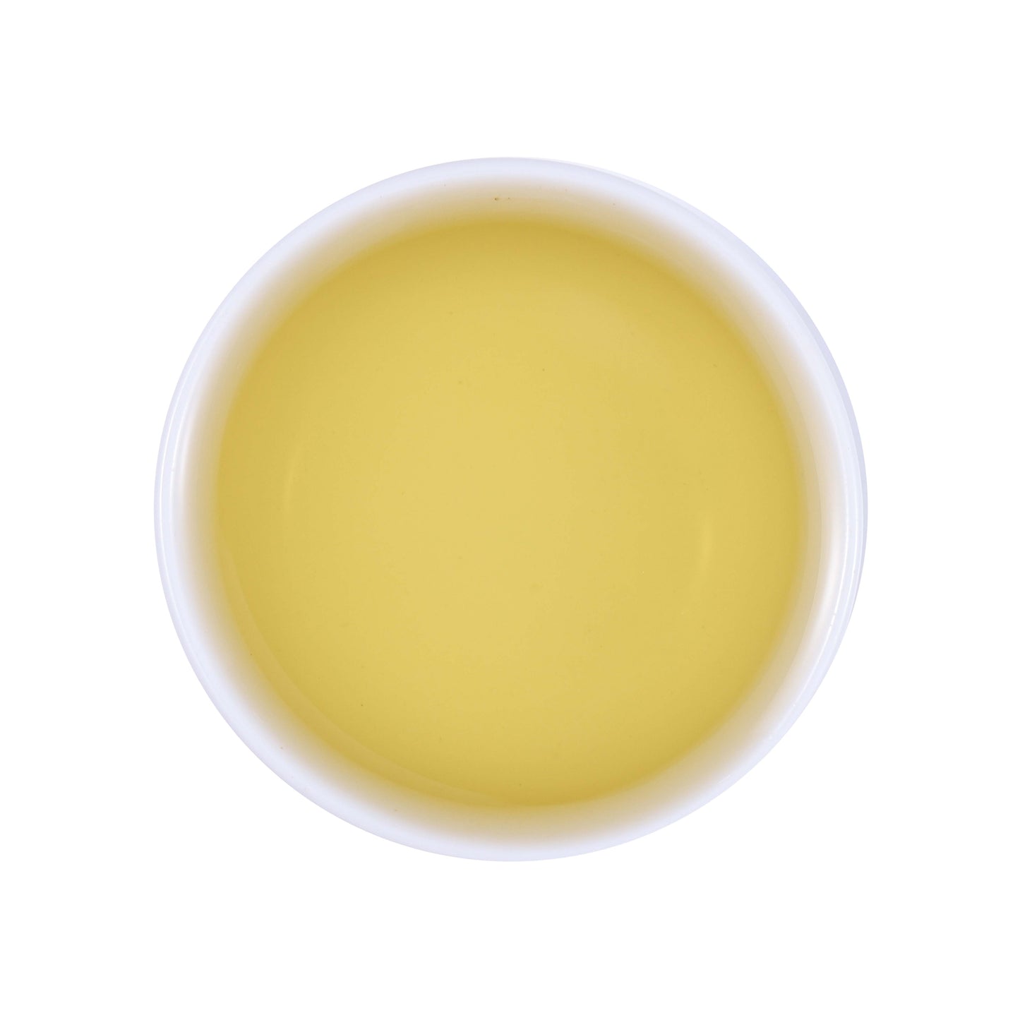 Laifeng Vine Tea Bud brewed tea soup showing a clear light yellow tea liquor with a fresh and delicate infusion from Enshi, Hubei, China
