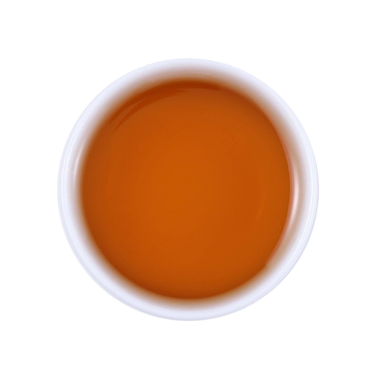 Laifeng vine tea large leaf brewed tea soup showing clear amber liquor color and natural herbal tea characteristics from Hubei, China