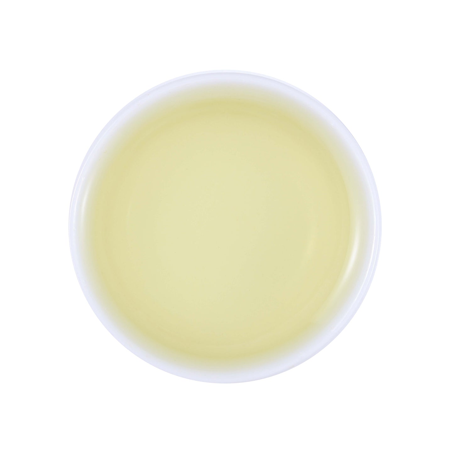 Xianfeng Nai Bai Cha (Golden Leaf Tea) brewed tea soup showing a clear pale yellow tea liquor with a fresh and mellow flavor from Xianfeng, Hubei, China