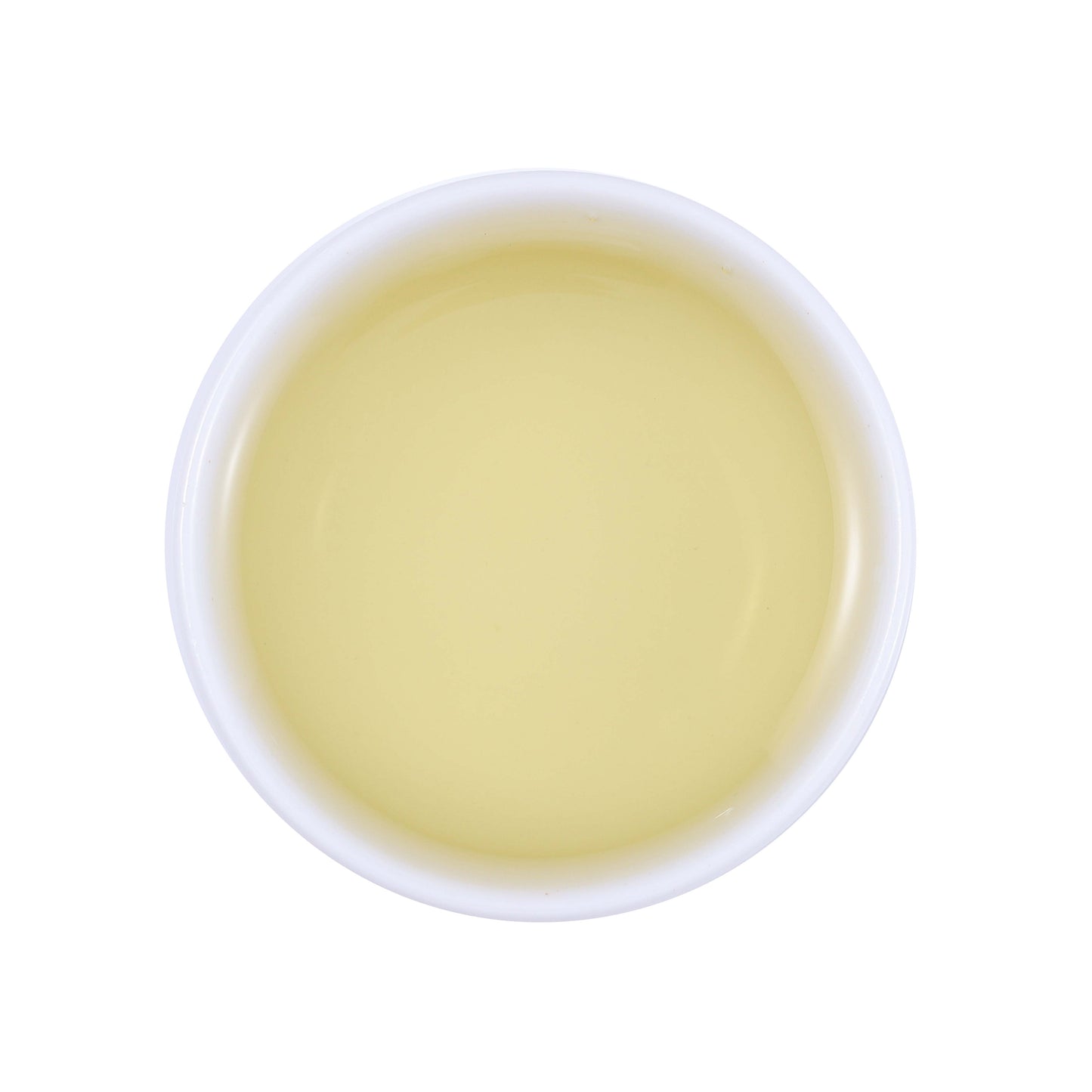 Xianfeng White Tea also known as Anji White Tea showing a clear pale yellow tea liquor with a fresh and delicate green tea infusion from Hubei, China